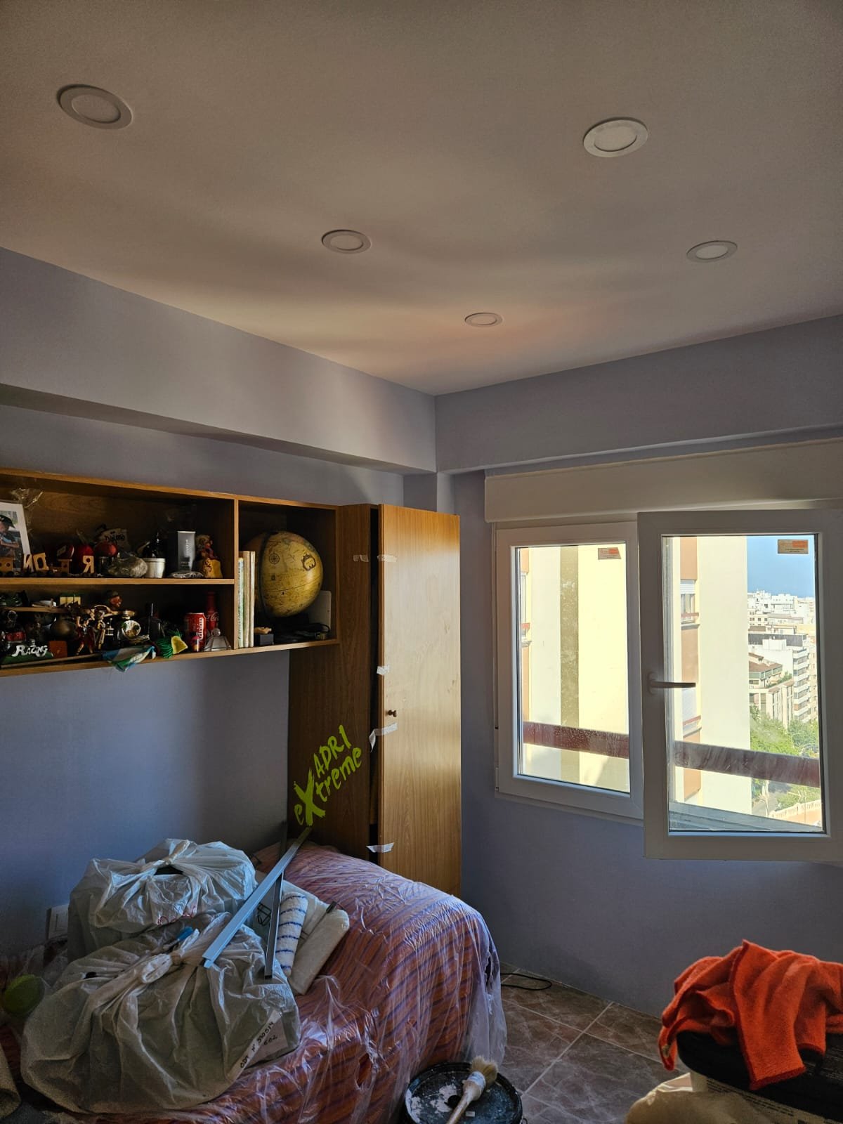 Dormitorio reformado por Civitec Reformas